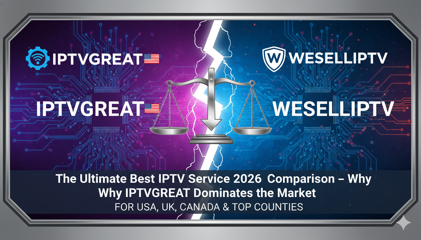 IPTVGREAT vs WESSELLIPTV: The Ultimate Best IPTV Service 2026 Comparison – Why IPTVGREAT Dominates the Market