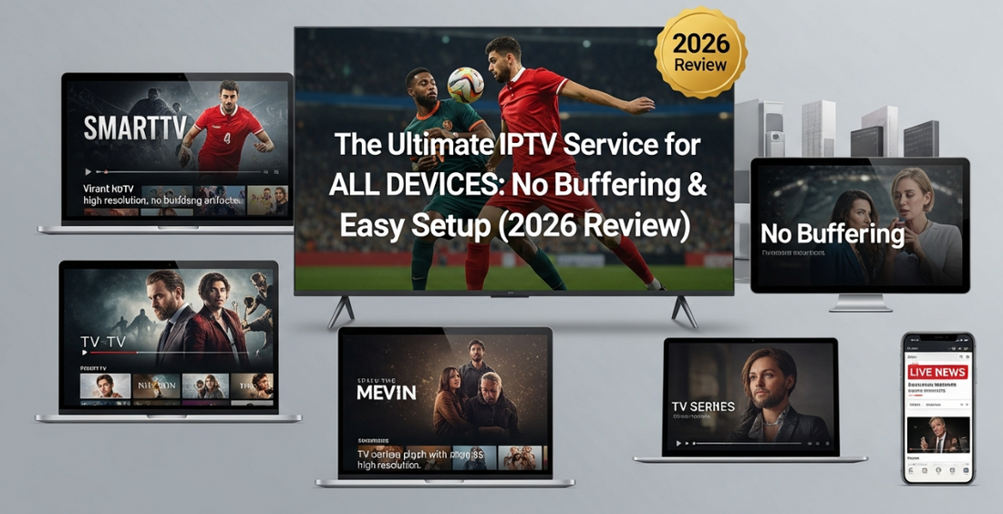 The Ultimate IPTV Service for ALL DEVICES: No Buffering & Easy Setup (2026 Review)