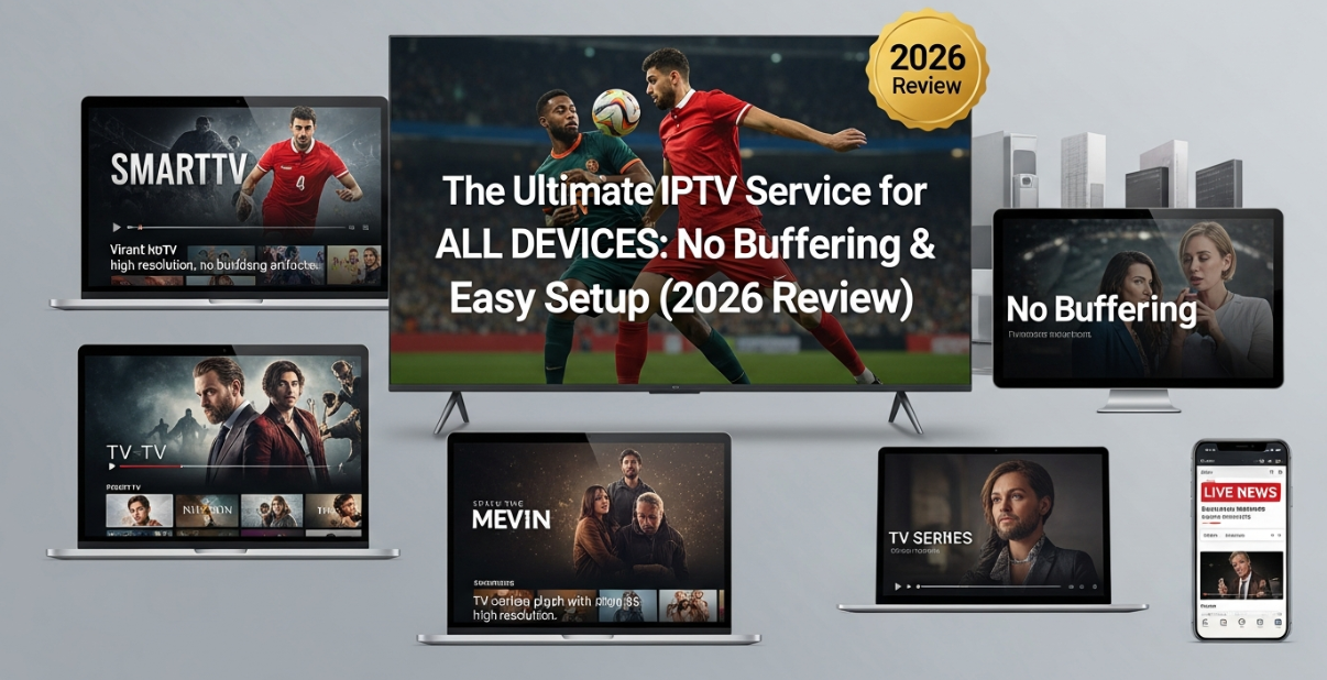 The Ultimate IPTV Service for ALL DEVICES: No Buffering & Easy Setup (2026 Review)
