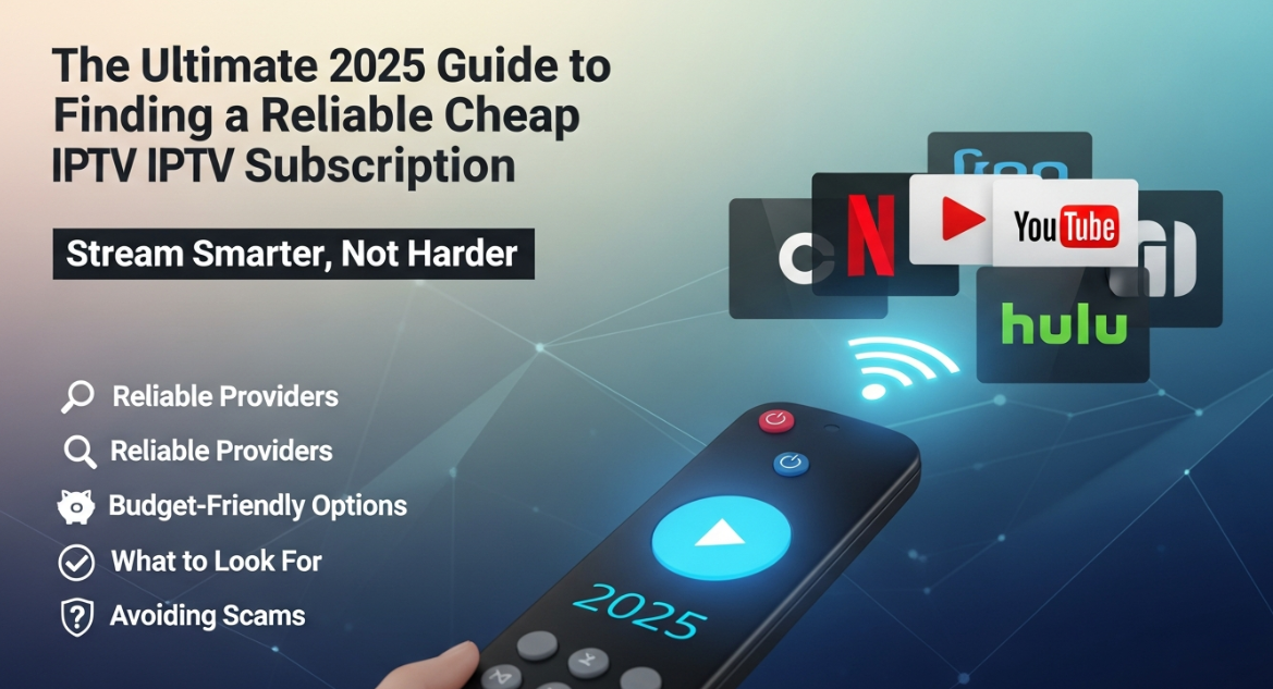 The Ultimate 2025 Guide to Finding a Reliable Cheap IPTV Subscription